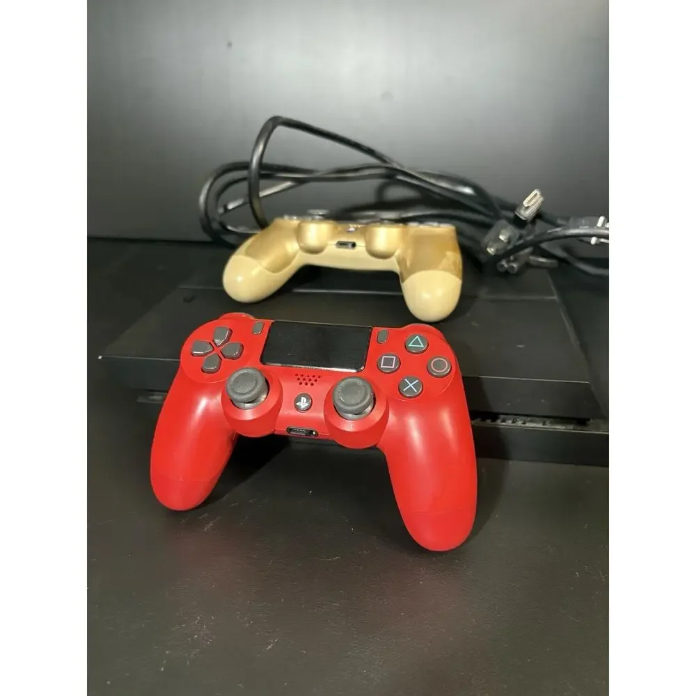 PlayStation 4 Console With 2 Controllers Power Cord HDMI Cord